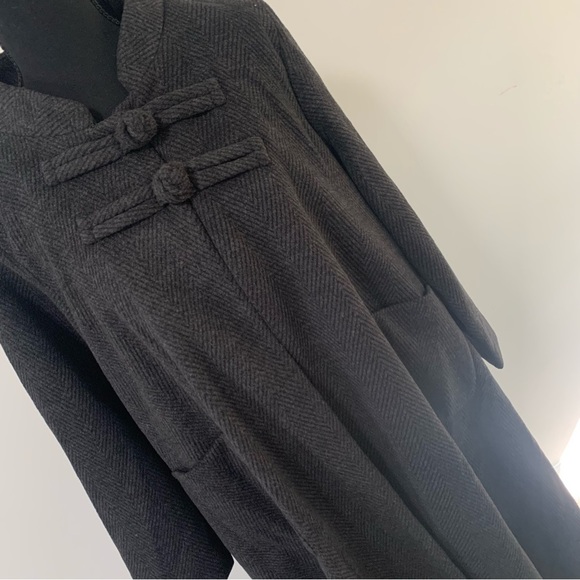 Ailefei Oversized Wool Coat - Picture 3 of 8